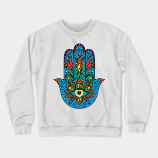 Kabbalah hand Crewneck Sweatshirt